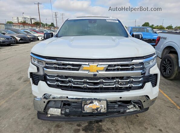 3GCUKGELXSG164829 2025 CHEVROLET SILVERADO White Vista trasera