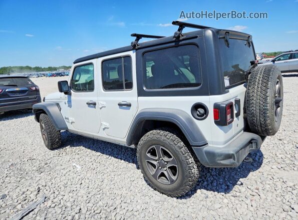 1C4HJXDG4KW506012 2019 JEEP WRANGLER White Rear right