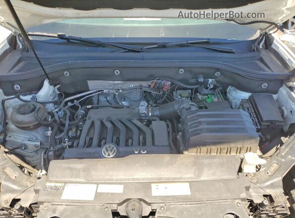 1V2WR2CA1MC568776 2021 VOLKSWAGEN ATLAS Белый Вид наклейки с VIN-кодом