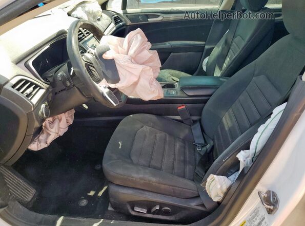 3FA6P0HD0LR168406 2020 FORD FUSION White Առջևի վահանակի տեսք