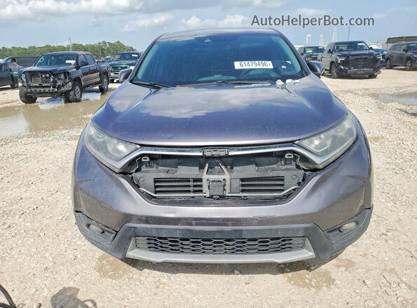 7FARW1H57JE045391 2018 HONDA CR-V Gray Widok z tyłu