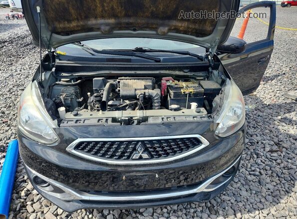 ML32A3HJ9HH015777 2017 MITSUBISHI MIRAGE Черный Вид подкапотного пространства