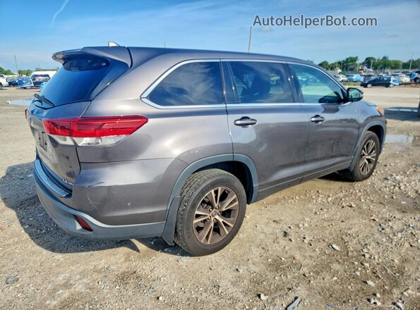 5TDBZRFH0HS414372 2017 TOYOTA HIGHLANDER Серый Передняя правая четверть