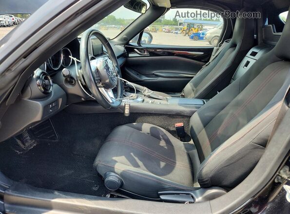 JM1NDAC73H0123344 2017 MAZDA MX-5 Black Вид панелі приладів