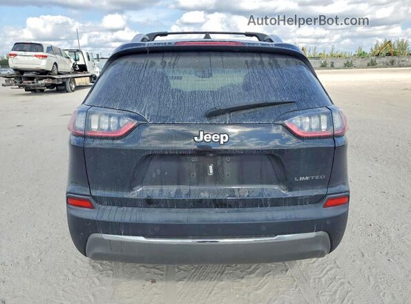 1C4PJLDB4KD302444 2019 JEEP CHEROKEE Black წინა სალონის ხედი