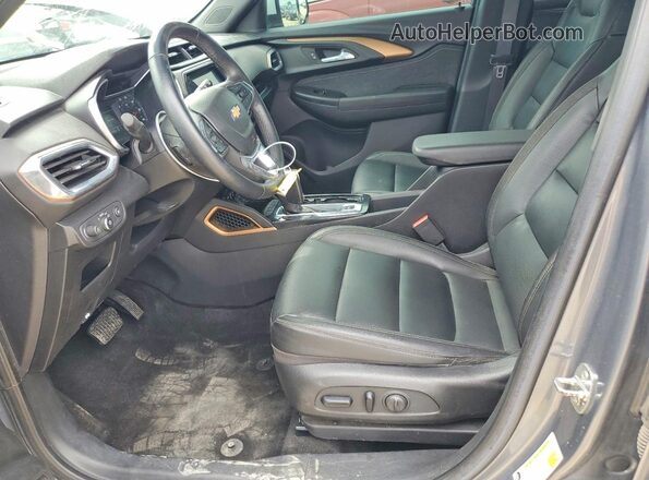 KL79MVSL3NB097462 2022 CHEVROLET TRAILBLAZER Gray წინა პანელის ხედი
