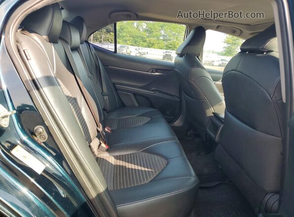 4T1B11HK4KU722774 2019 TOYOTA CAMRY Blue უკანა სალონის ხედი