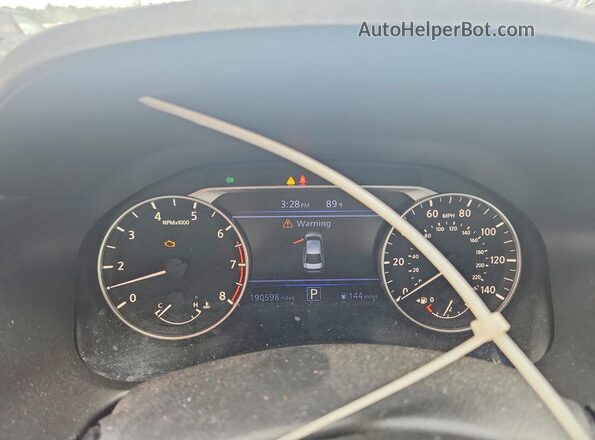 1N4BL4BV6LC221207 2020 NISSAN ALTIMA Blue Вид задніх сидінь