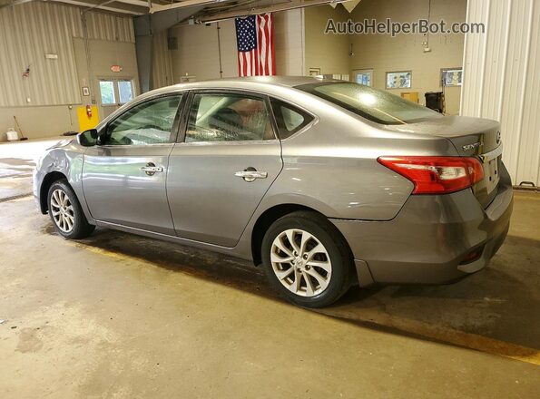 3N1AB7AP1KY239619 2019 NISSAN SENTRA Gray უკანა მარჯვენა