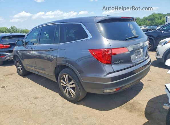 5FNYF6H52GB054576 2016 HONDA PILOT Gray Задня права чверть