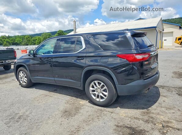 1GNERFKW9LJ166989 2020 CHEVROLET TRAVERSE Черный Задняя правая четверть