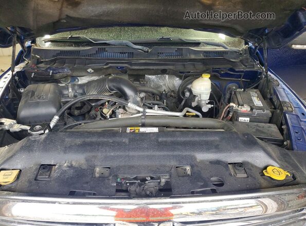3C6RR6LT5GG318182 2016 RAM 1500 Blue Vista del compartimento del motor