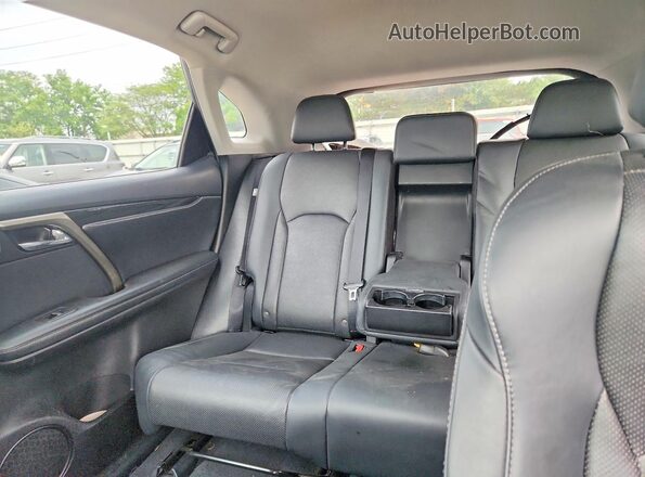 2T2AZMAA2NC224422 2022 LEXUS RX Black Rear interior view