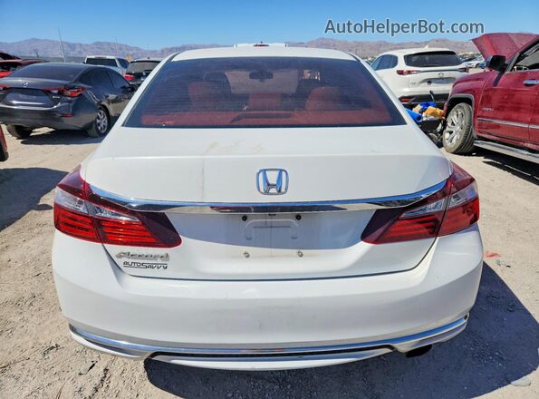 1HGCR2F36GA041142 2016 HONDA ACCORD White წინა სალონის ხედი