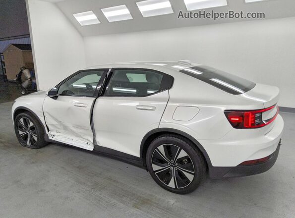 YSMEG3KA6PL136185 2023 POLESTAR 2 White Задня ліва чверть