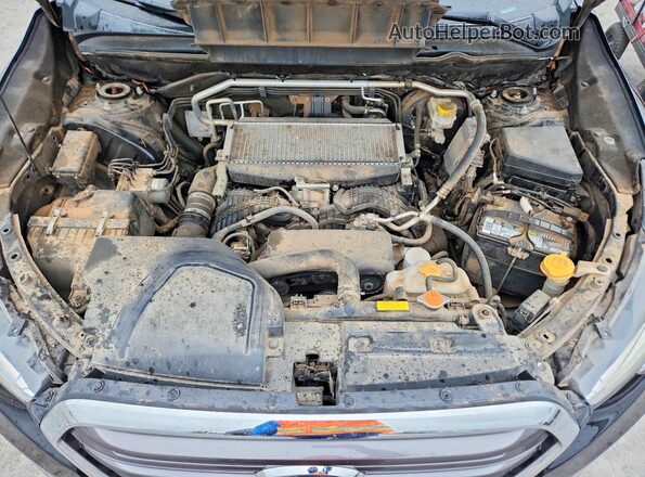 4S4WMAHD7K3410495 2019 SUBARU ASCENT Черный Вид подкапотного пространства