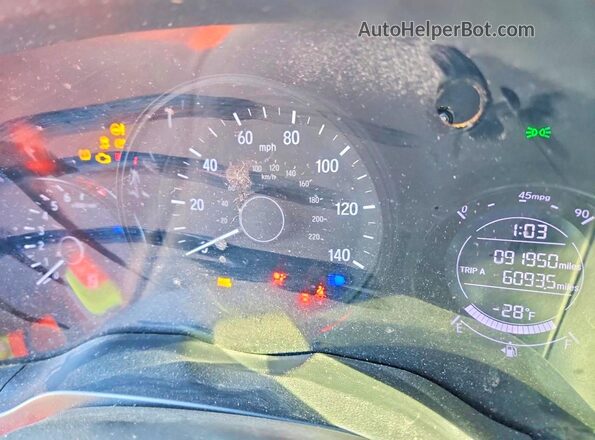 3CZRU5H30LM718246 2020 HONDA HR-V Black Հետևի նստատեղերի տեսք