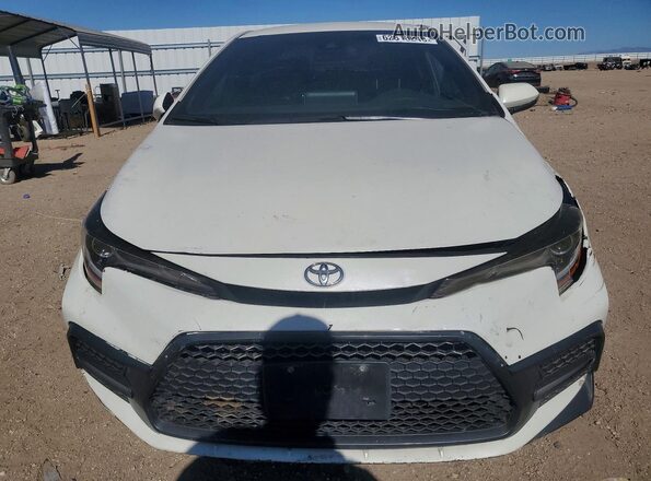 JTDS4MCE0MJ075311 2021 TOYOTA COROLLA White Вид ззаду