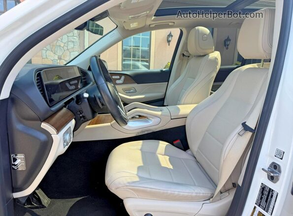 4JGFB4KB6NA685368 2022 MERCEDES-BENZ GLE White VIN sticker view