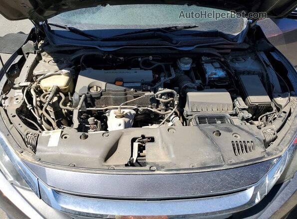 19XFC2E57GE022936 2016 HONDA CIVIC Charcoal Vista del compartimento del motor