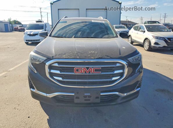 3GKALWEU4JL293288 2018 GMC TERRAIN Черный Вид сзади