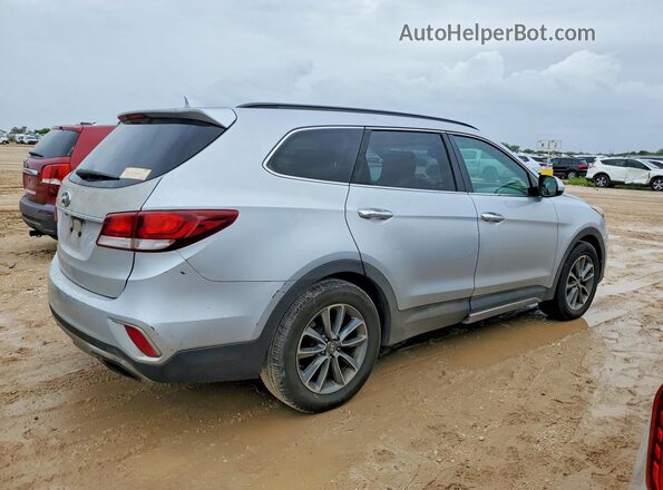 KM8SM4HFXHU173070 2017 HYUNDAI SANTA FE Silver Передня права чверть