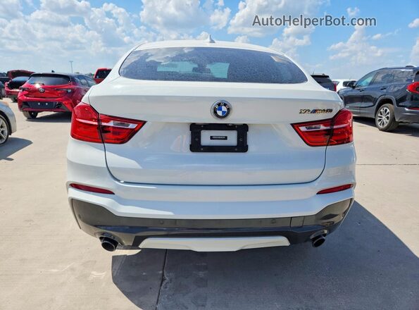 5UXXW7C53J0W64483 2018 BMW X4 White Սալոնի դիմացի տեսք