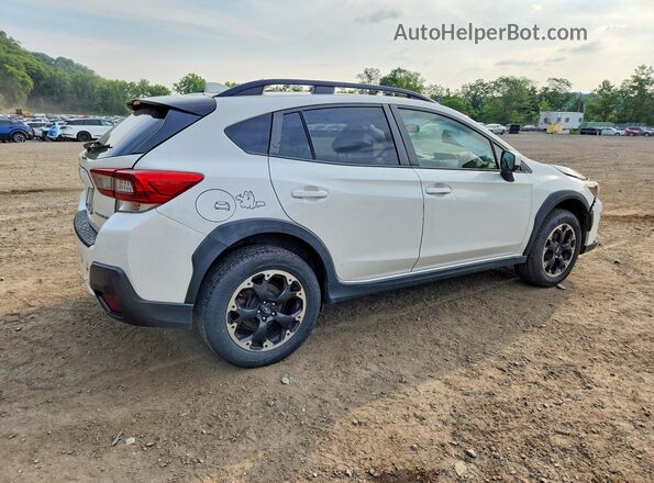 JF2GTAEC6M8307695 2021 SUBARU CROSSTREK White Delantero derecho