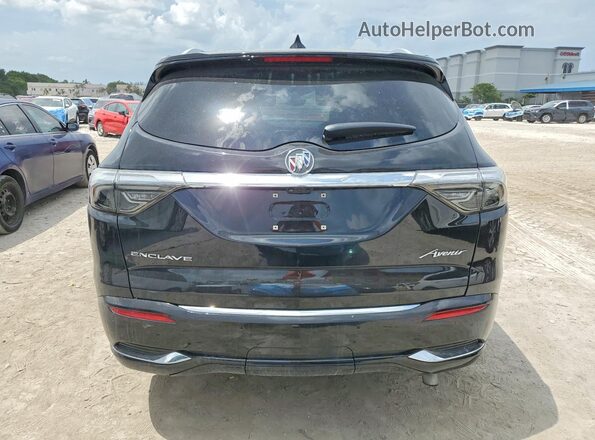 5GAERDKW7NJ185350 2022 BUICK ENCLAVE Black Front interior view