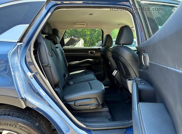 5XYRL4JC8SG344980 2025 KIA SORENTO Blue Widok zestawu wskaźników