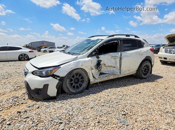 JF2GTABC1MH347798 2021 SUBARU CROSSTREK White Задня ліва чверть