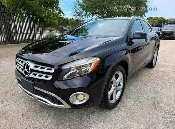 WDCTG4EB7JJ530353 2018 MERCEDES-BENZ GLA-CLASS Black Tył lewy