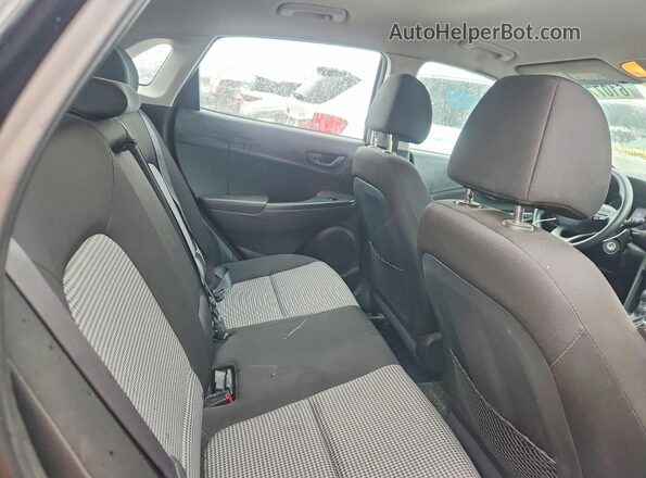 KM8K12AA5KU295953 2019 HYUNDAI KONA Черный Вид задней части салона