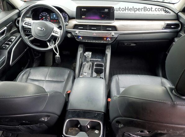 5XYP3DHC9LG077010 2020 KIA TELLURIDE Черный Вид щитка приборов
