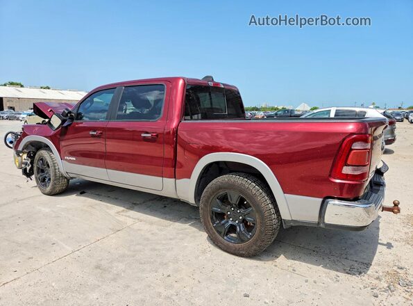 1C6SRFJT6KN623808 2019 RAM 1500 Burgundy Задня права чверть