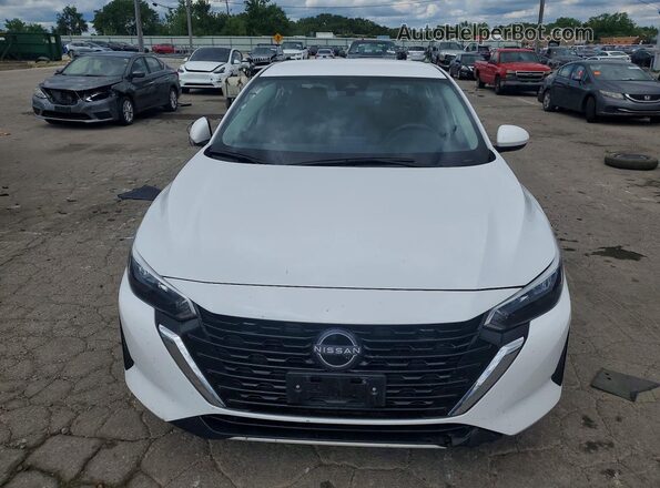 3N1AB8BV2SY378788 2025 NISSAN SENTRA White Widok z tyłu