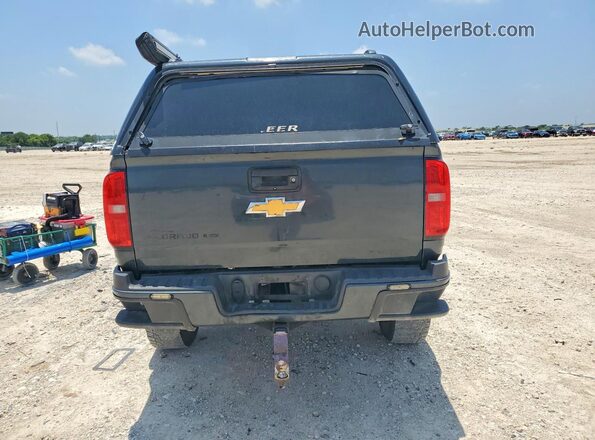 1GCGSCEN8J1130814 2018 CHEVROLET COLORADO Charcoal Front interior view