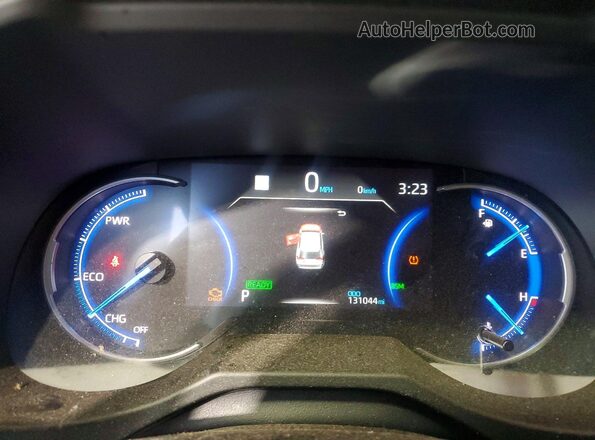 2T3EWRFV5KW015264 2019 TOYOTA RAV4 Silver უკანა სავარძლების ხედი