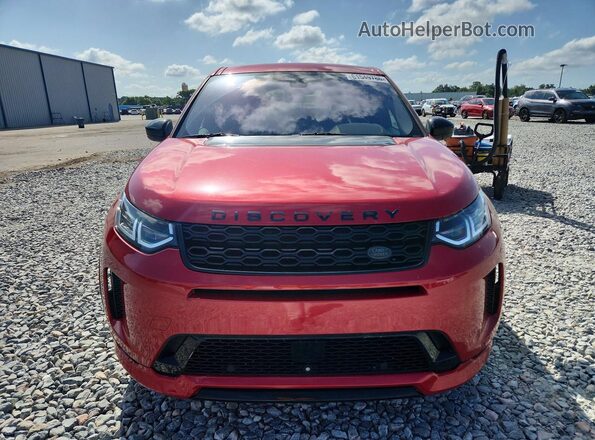 SALCT2FX5MH904107 2021 LAND ROVER DISCOVERY Red Հետևի տեսք