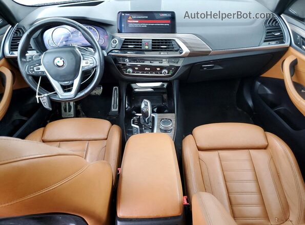 5UXTR9C59KLP92728 2019 BMW X3 Синий Вид щитка приборов