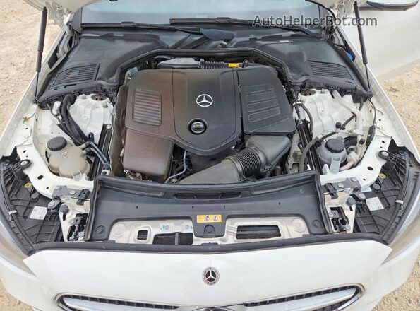W1KAF4GBXNR053475 2022 MERCEDES-BENZ C White Շարժիչի բաժամունքի տեսք