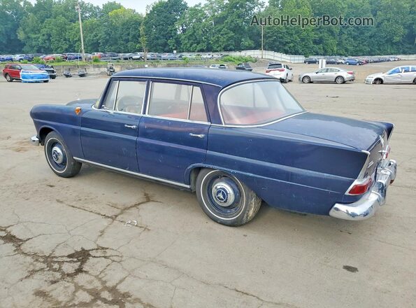 1001010115239 1965 MERCEDES-BENZ 190 Синий Задняя правая четверть