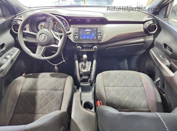 3N1CP5CV0LL489037 2020 NISSAN KICKS White Vista del cuadro de instrumentos