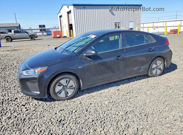 KMHC65LC8KU180642 2019 HYUNDAI IONIQ Black უკანა მარცხენა