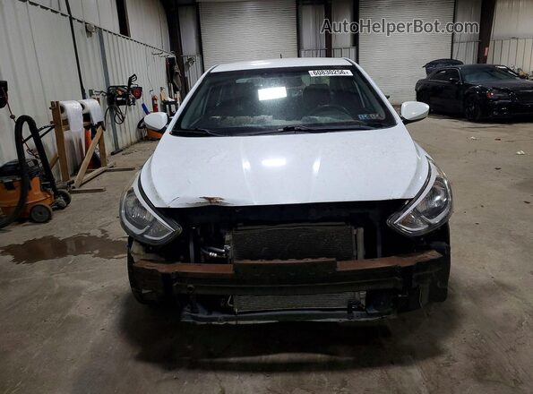 KMHCT4AE8HU253931 2017 HYUNDAI ACCENT White Հետևի տեսք