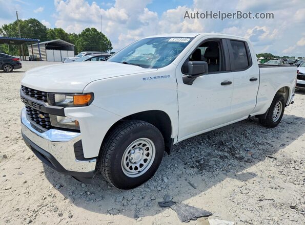 1GCRWAEH2LZ300682 2020 CHEVROLET SILVERADO White უკანა მარცხენა