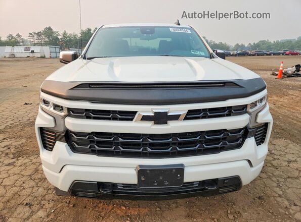 1GCUDEE81PZ129419 2023 CHEVROLET SILVERADO White Вид ззаду