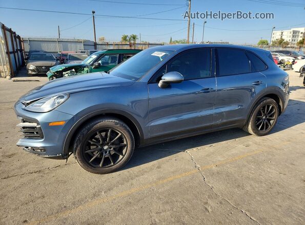 WP1AA2AYXKDA00616 2019 PORSCHE CAYENNE Blue უკანა მარცხენა