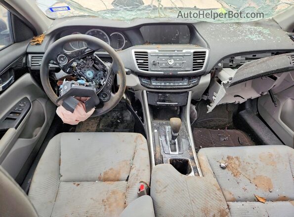 1HGCR2F30HA066006 2017 HONDA ACCORD Silver ხელსაწყოთა პანელის ხედი