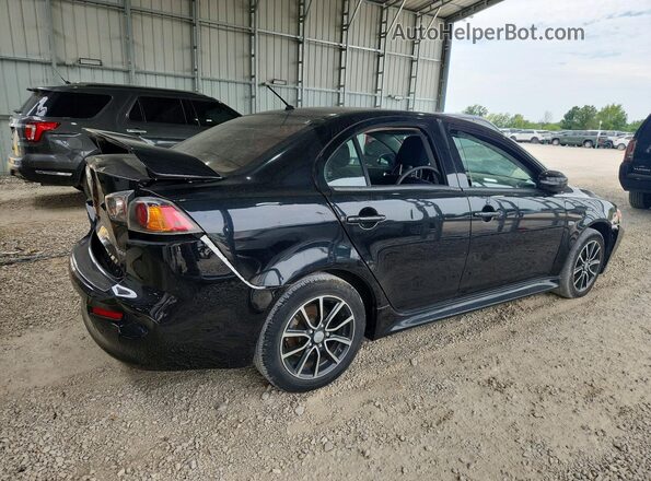 JA32U2FU3HU012259 2017 MITSUBISHI LANCER Black Przód prawy